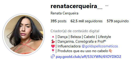 Instagram Renata Cerqueira